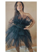 Load image into Gallery viewer, Swan tulle dress