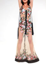 Load image into Gallery viewer, Flamingo Floral Gown